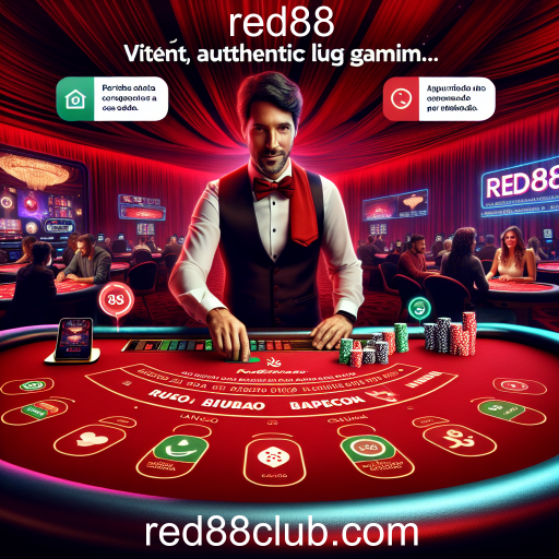 Descubra a Experiência de Jogos Ao Vivo no red88